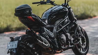 Benelli 502c - 나홀로 논두렁 라이딩