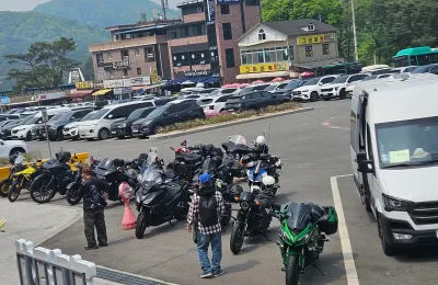 산정호수 라이딩
