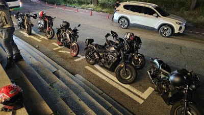 9월의 밤바리 지지대쉼터