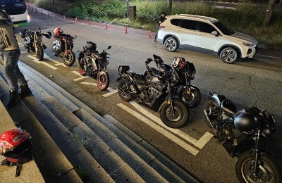 9월의 밤바리 지지대쉼터